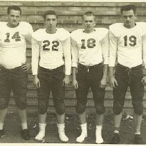 Abbott West Bloomfield High School Football Players 1957