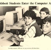 West Bloomfield Abbott Middle School Computer Class 1985