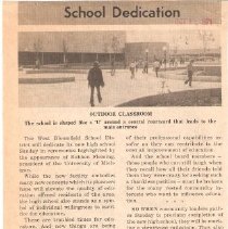 West Bloomfield High School School Dedication Newspaper