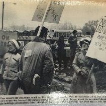 West Bloomfield School District Bus Strike Picketing