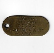 Dog Tag 1966