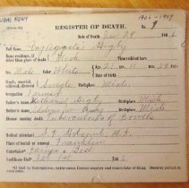 Register of Deaths 1906-1909