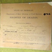 Death Register 1922-1924