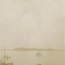 Postcard, Children Playing in Orchard Lake