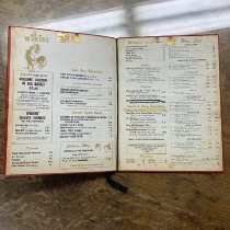 Wilkins Restaurant Menu and Matchbooks