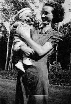 Evelyn Roman with Ronnie (5 mo