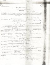 May 4 1918 Postal Route