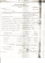 Jan 1 1943 Postal Map