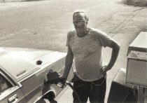 Reuben Daubner at Gas Station