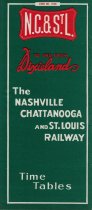 NC&StL Timetable, June 20, 1948