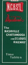 NC&StL Timetable, September 27, 1948
