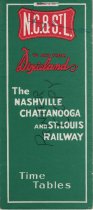 NC&StL Timetable, December 14, 1951