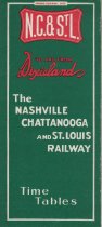 NC&StL Timetable, Spring - Summer 1952