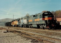 Chesapeake & Ohio/CSX Diesel Locomotive, Ronceverte, West Virginia