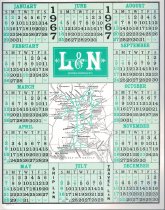L&N Calendar 1967