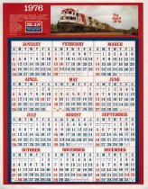 L&N Calendar, 1976