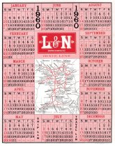 L&N Calendar 1960