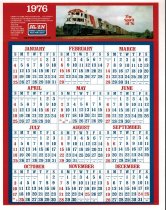 L&N Calendar 1976
