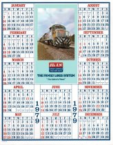 L&N Calendar 1979