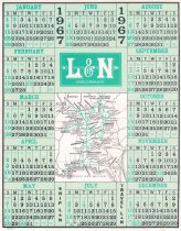 L&N calendar 1967