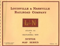 System map Atlanta to Chattanoga