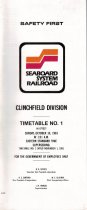 Clinchfield Div Oct 30, 1983