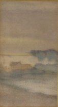 Untitled (landscape with house and the sea)