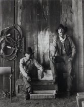 Buster Scarbrough and Bob Pulley, At Bar V Ranch, Arizona