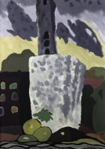 Building Moving Past a Sky