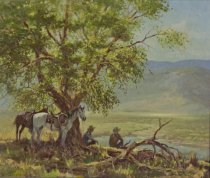 WATER, GRASS, AND SHADE