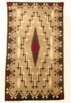 Klagetoh (Black and Red) Rug