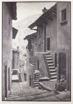 Street in Scanno, Abruzzi