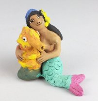Mermaid Hugging Seahorse