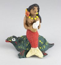 Mermaid on Turtle