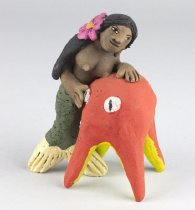 Mermaid with Octopus