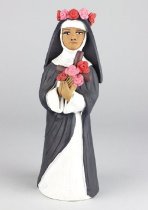 Nun with Roses