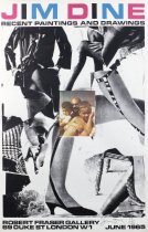 Jim Dine Recent Paintings and Drawings, Robert Fraser Gallery, June 1965