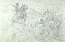 Red Rock Roundup (Study)