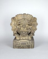 Glyph L God Figural Urn