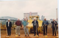 Ground breaking ceremony for Bass Pro Shop in Bossier City, Louisiana