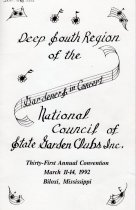 Program National Council of State Garden Clubs