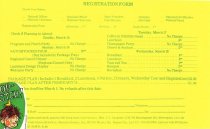 Invitation to the 1981 Nat'l Council of State Garden Clubs Convention