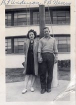 Pat Anderson and C.B. Norris at Bossier High School