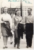 Stella Alexander, Elveyn Morgan and Albert Johnson 1943
