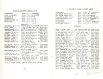 Shreveport Federated Garden Club  1980 - 81 Yearbook  (18 - 11X81/2 pgs)