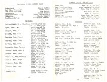 Shreveport Federated Garden Club  1980 - 81 Yearbook  (18 - 11X81/2 pgs)