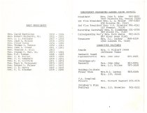 Shreveport Federated Garden Club  1980 - 81 Yearbook  (18 - 11X81/2 pgs)