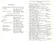 Shreveport Federated Garden Club  1980 - 81 Yearbook  (18 - 11X81/2 pgs)