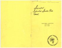 Shreveport Federated Garden Club  1980 - 81 Yearbook  (18 - 11X81/2 pgs)