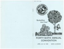 La. Garden Club 46th Annual Convention Program    (4   -   81/2 X 11   pgs)